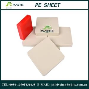 แผ่นพลาสติก Ldpe Lldpe สีดำสีขาว